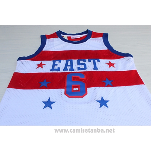 Camiseta All Star 1980 Julius Erving #6 Blanco